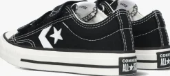 zwarte converse lage sneakers youth star player 76