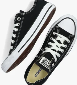 zwarte converse lage sneakers chuck taylor all star ox dames