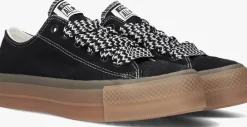 zwarte converse lage sneakers chuck taylor all star lift ox