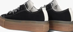 zwarte converse lage sneakers chuck taylor all star lift ox