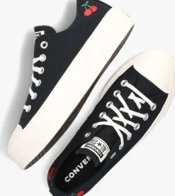 zwarte converse lage sneakers chuck taylor all star low