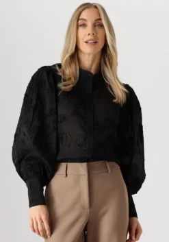zwarte copenhagen muse blouses cmmilde-shirt