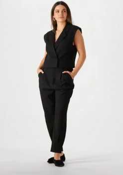 zwarte copenhagen muse gilet cmtailor-short waiscoat