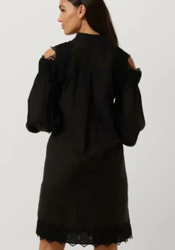 zwarte copenhagen muse midi jurk cmmolly-dress