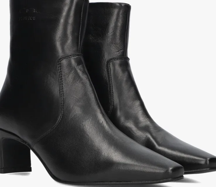 zwarte copenhagen studios enkellaarsjes cph296