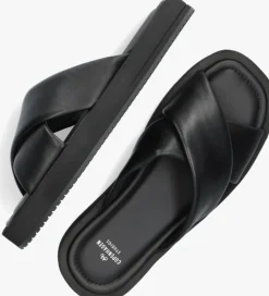 zwarte copenhagen studios slippers cph766