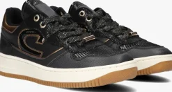 zwarte cruyff junior lage sneakers campo low