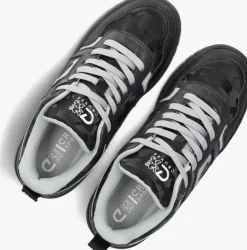 zwarte cruyff junior lage sneakers raval