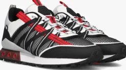 zwarte cruyff junior lage sneakers fearia