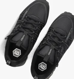 zwarte cruyff junior lage sneakers fearia