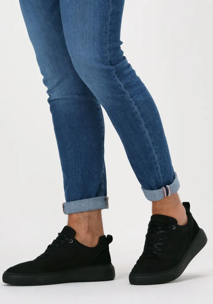 zwarte cycleur de luxe lage sneakers dr7