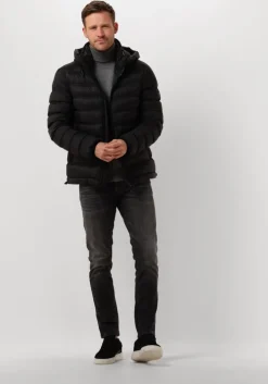 zwarte cycleur de luxe lage sneakers gravity