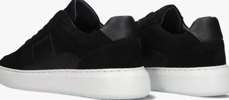 zwarte cycleur de luxe lage sneakers gravity
