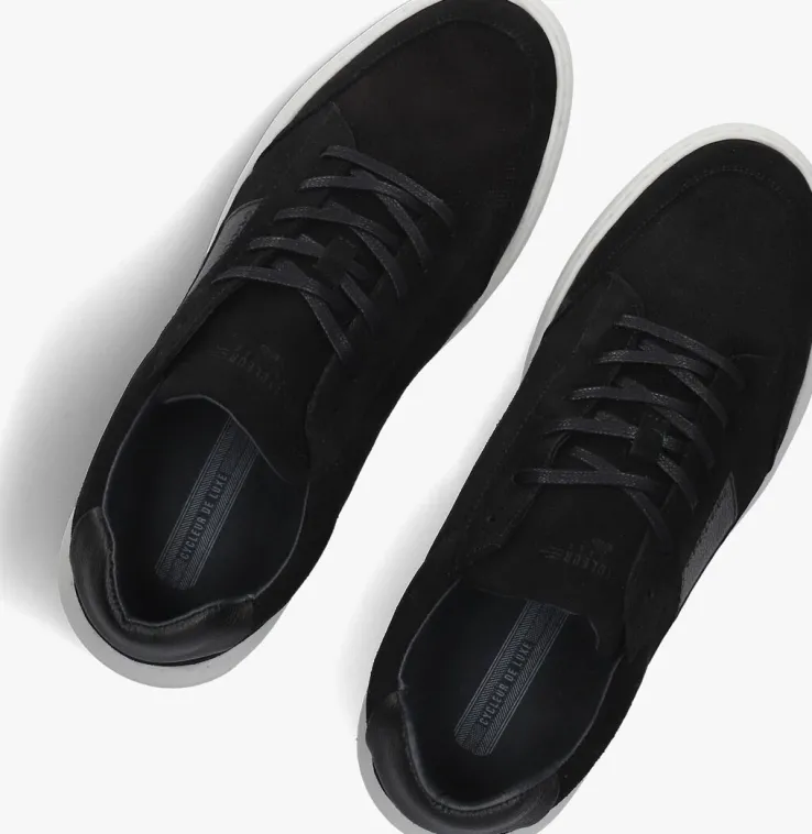 zwarte cycleur de luxe lage sneakers gravity