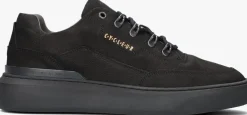 zwarte cycleur de luxe lage sneakers limit