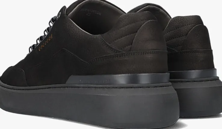 zwarte cycleur de luxe lage sneakers limit