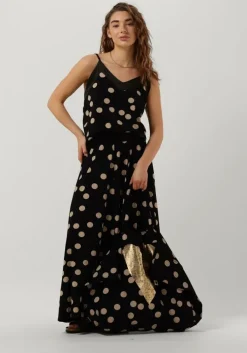 zwarte 10days top strappy top polka dot