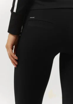 zwarte deblon sports flared broek celine flared leggings