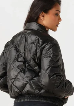 zwarte deblon sports gewatteerde jas scarlet