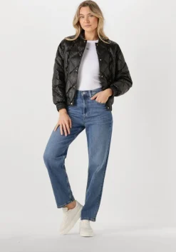 zwarte deblon sports gewatteerde jas scarlet