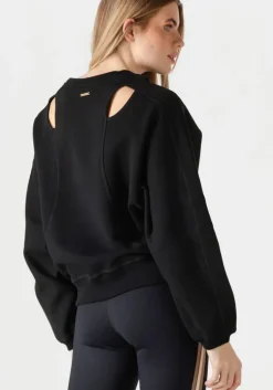 zwarte deblon sports sweater amelie