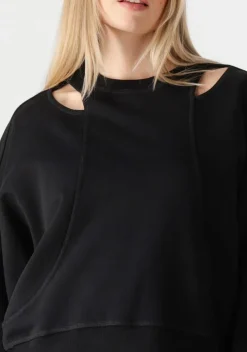 zwarte deblon sports sweater amelie