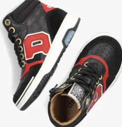 zwarte develab hoge sneaker 44305