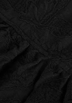 zwarte devotion midi jurk samothraki