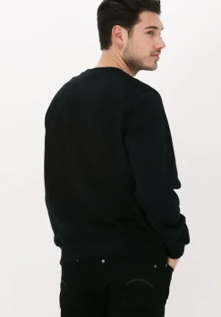 zwarte diesel sweater s-ginn-d