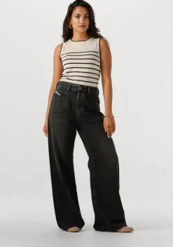 zwarte diesel wide jeans 1996 d-sire