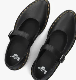 zwarte dr martens ballerina's elphie mj