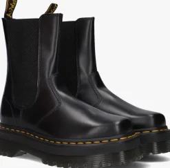 zwarte dr martens chelsea boots 2976 hi quad squared
