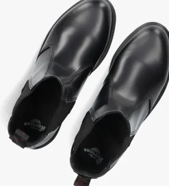 zwarte dr martens chelsea boots flora