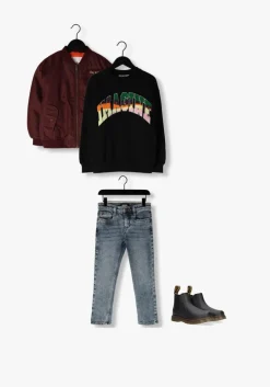 zwarte dr martens enkelboots 2976 k