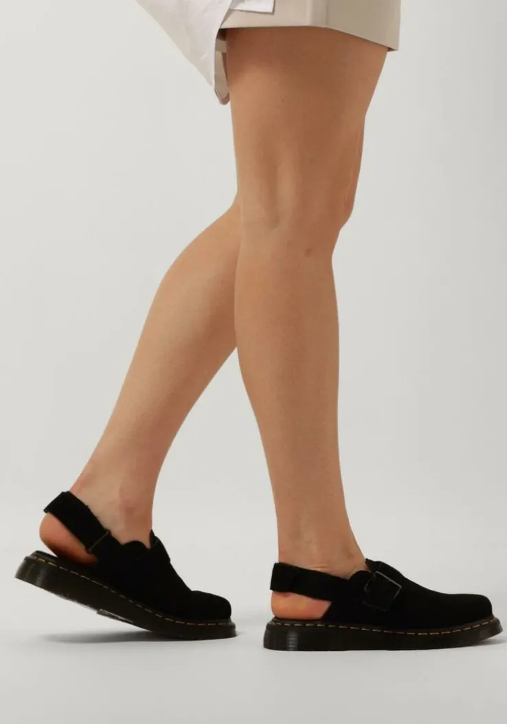 zwarte dr martens instappers jorge ii
