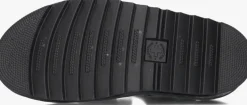 zwarte dr martens platte sandalen voss ii