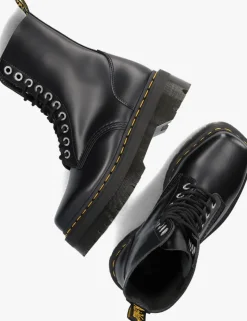 zwarte dr martens veterboots 1490 quad squared
