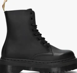 zwarte dr martens veterboots vegan jadon ii mono