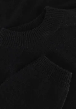 zwarte drykorn midi jurk antona