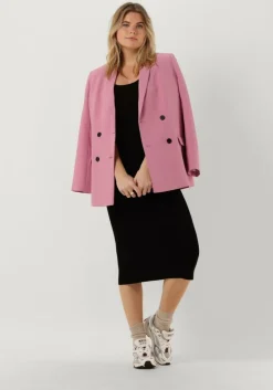 zwarte drykorn midi jurk severe