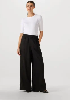 zwarte drykorn wijde broek ceiling