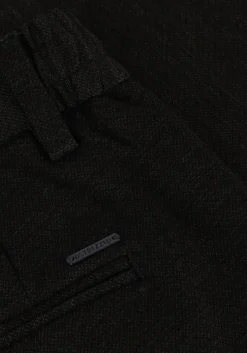 zwarte dstrezzed pantalon the lancaster tapered jogger pattern sweat