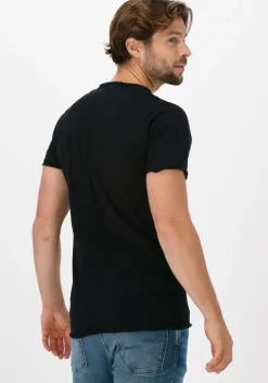 zwarte dstrezzed t-shirt mc. queen basic tee organic slub jersey