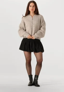 zwarte edited minirok weronika