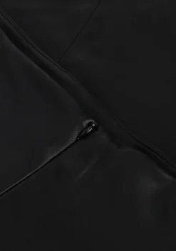 zwarte edited minirok wynter skirt