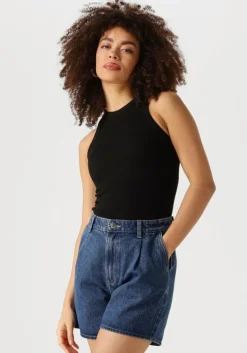 zwarte edited top orelia top