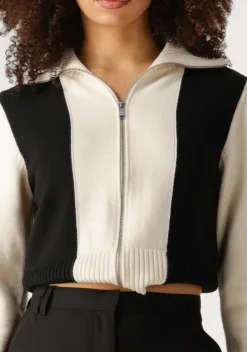 zwarte edited vest uli jumper