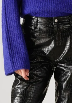 zwarte edited wijde broek celina trousers