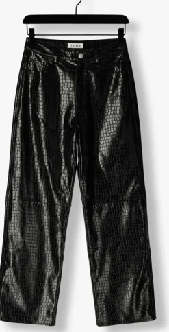 zwarte edited wijde broek celina trousers
