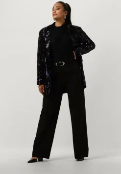 zwarte elvy riem 25620